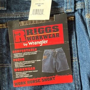 Riggs Work Wear by Wrangler Denim Men’s Work Shorts